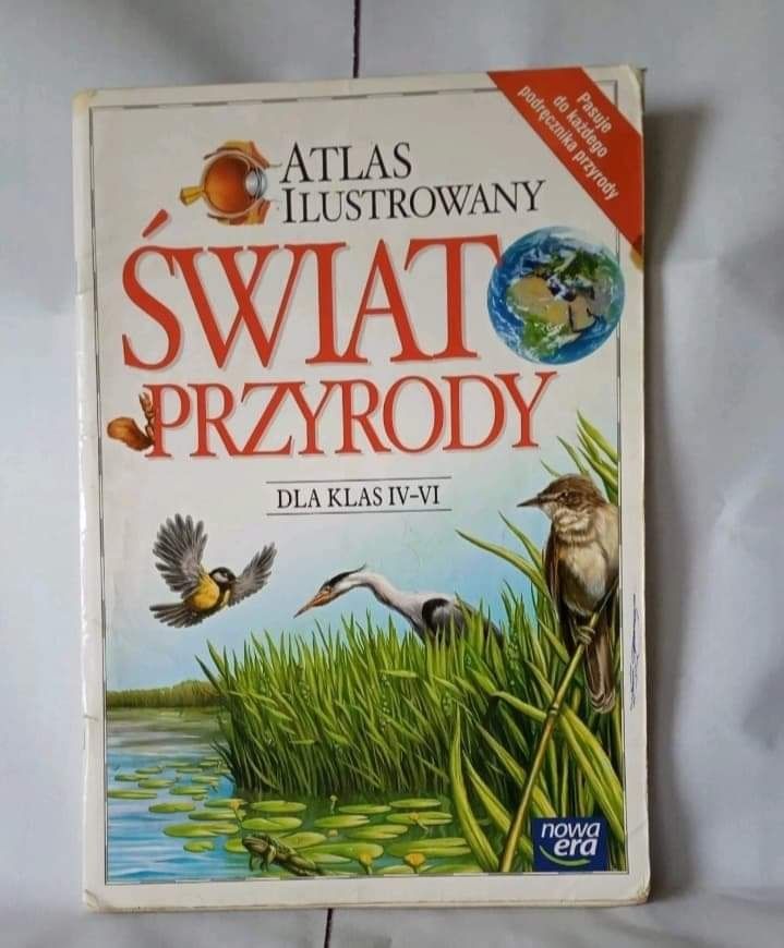 ŚWIAT PRZYRODY atlas ilustrowany