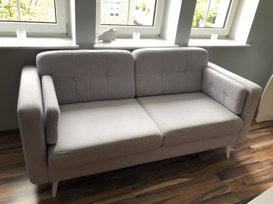 Sofa szara BRW bez funkcji spania 180x80