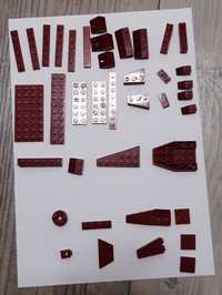 LEGO MIX klocków bordowych (39 elementów)