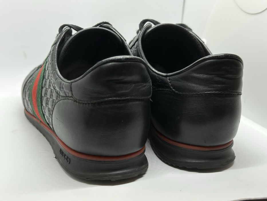 Шкіряні кросівки Gucci