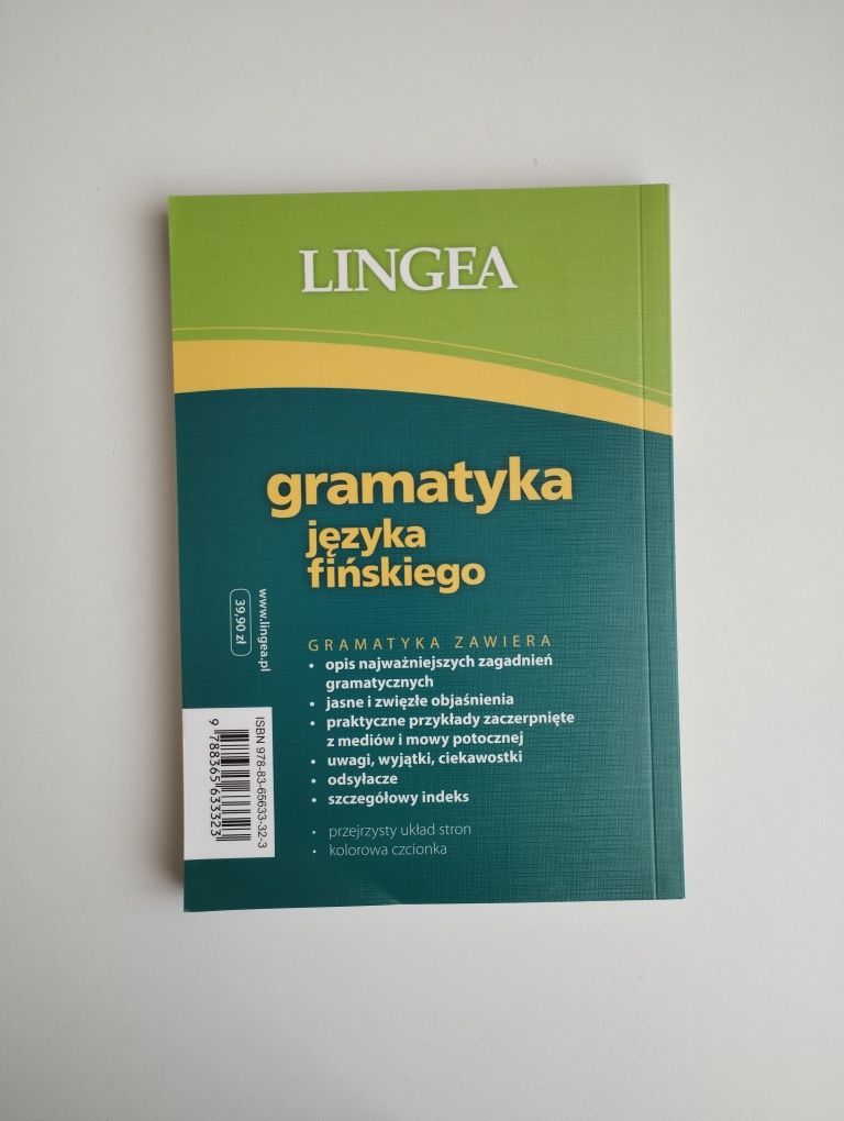 Gramatyka języka fińskiego Lingea