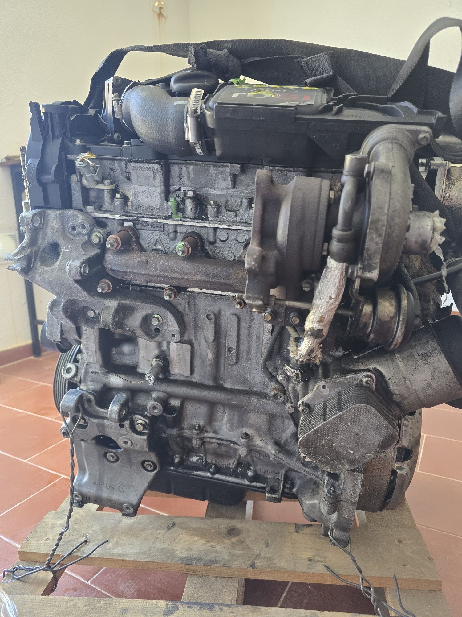 Motor completo F6JA- FORD FIESTA gasóleo