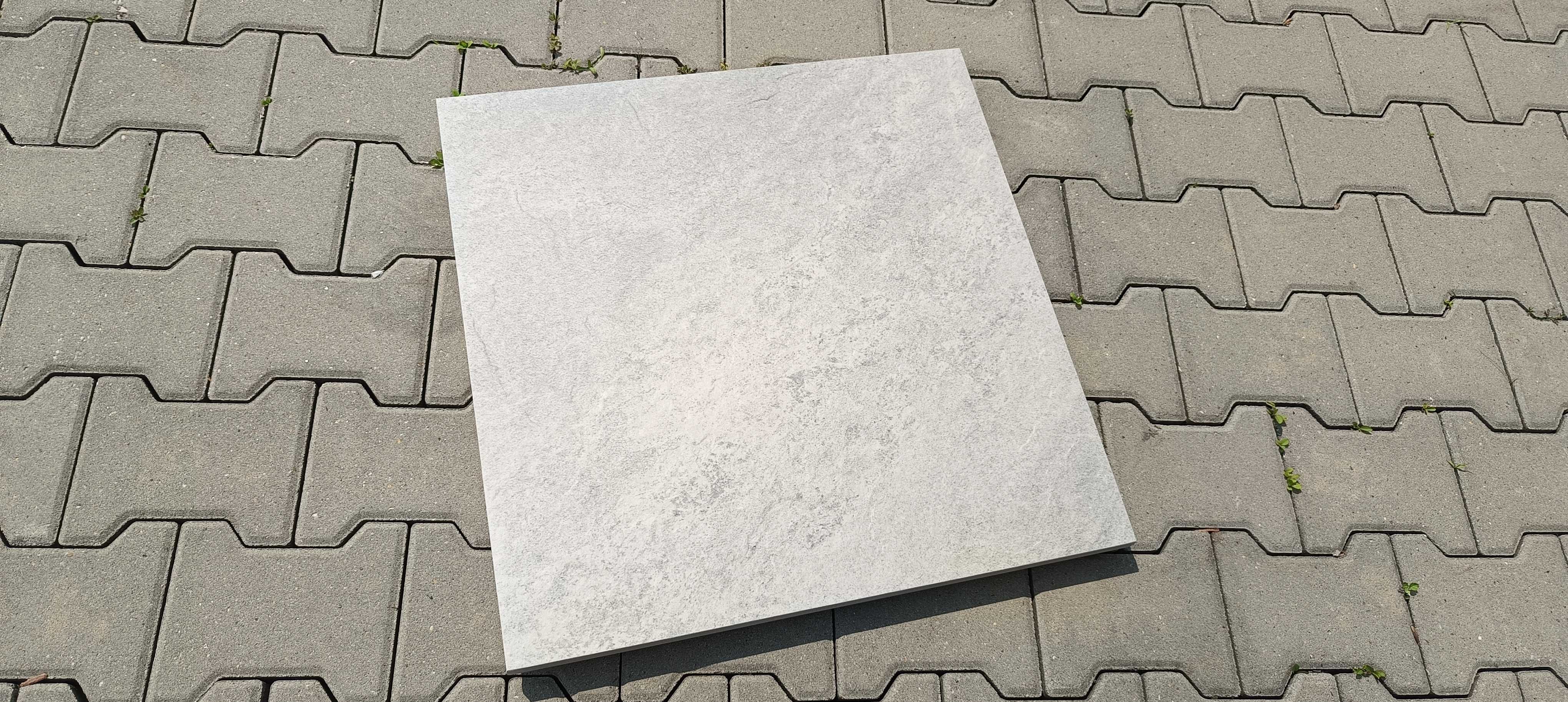Płytki podłogowe tarasowe chodnikowe Quarzo Silver 60X60x2 cm Gat.1