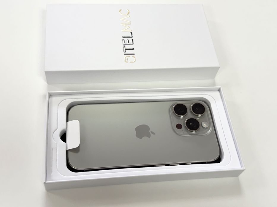 Apple iPhone 16 Pro 128GB 5G NOWY • Natural Szary • Gwarancja