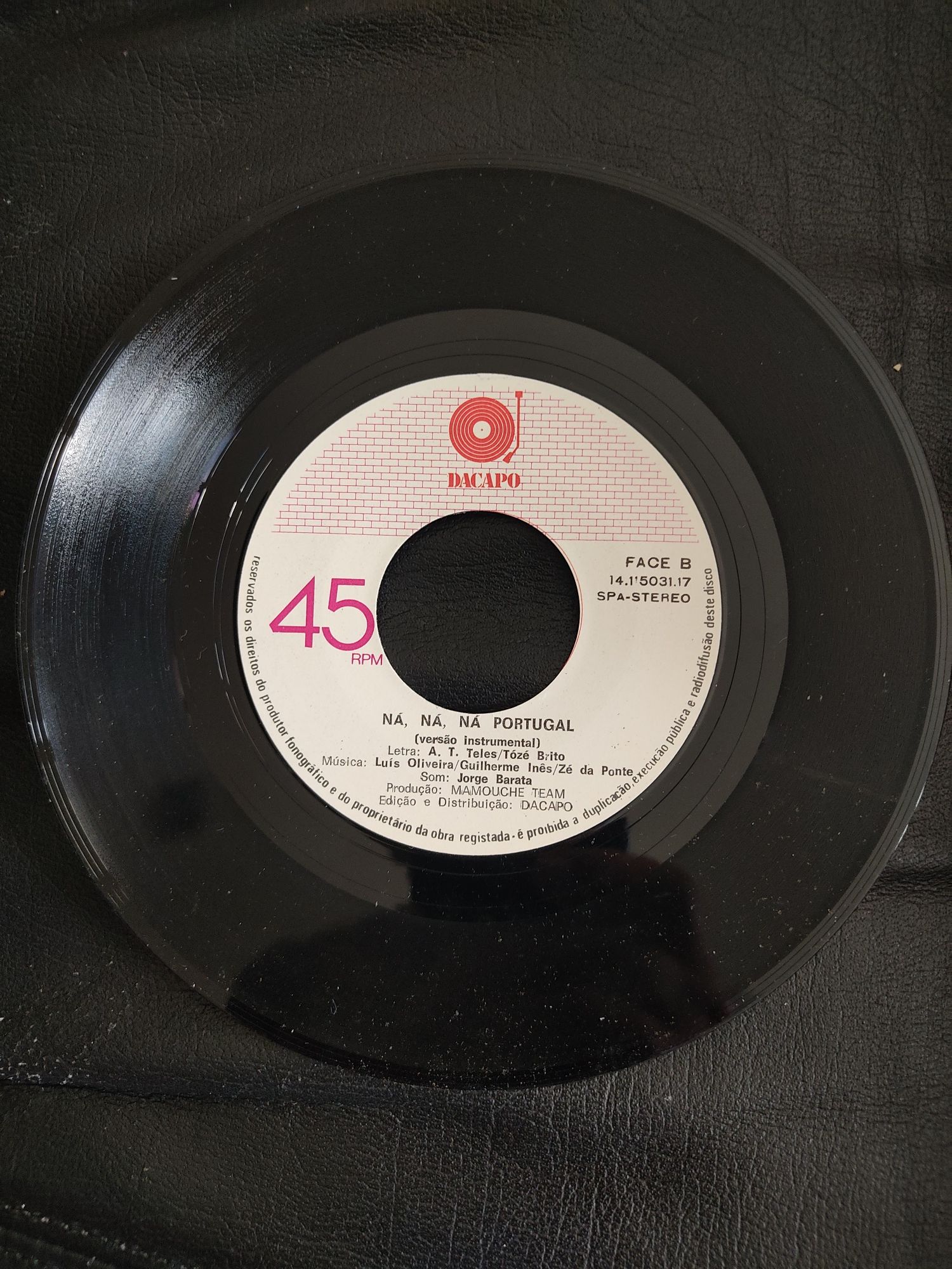 Disco Portugal México 86