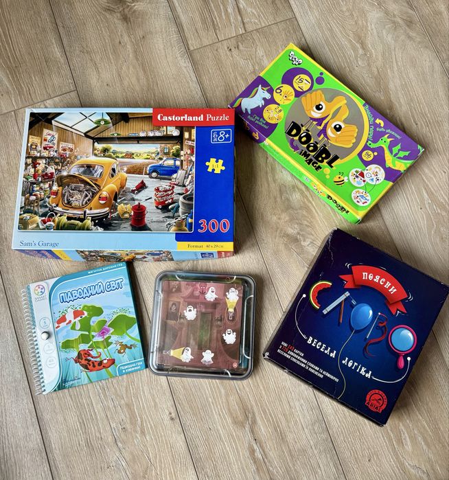 Розвиваючі ігри Smart Games, Пазли, Doobl. Весь пакет або окремо