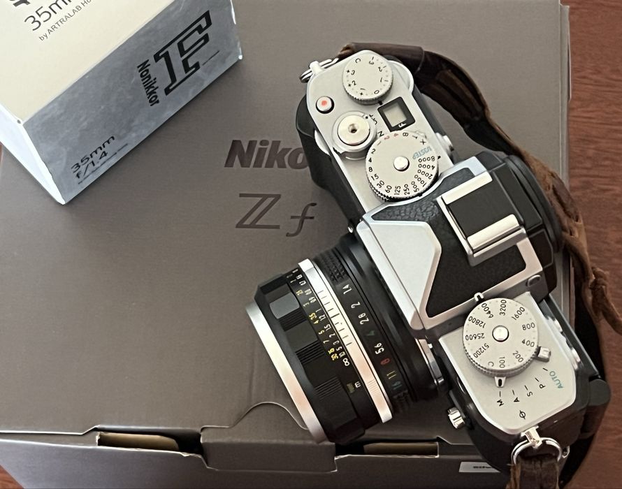 Nikon ZF Silver com Artralab 35 1.4