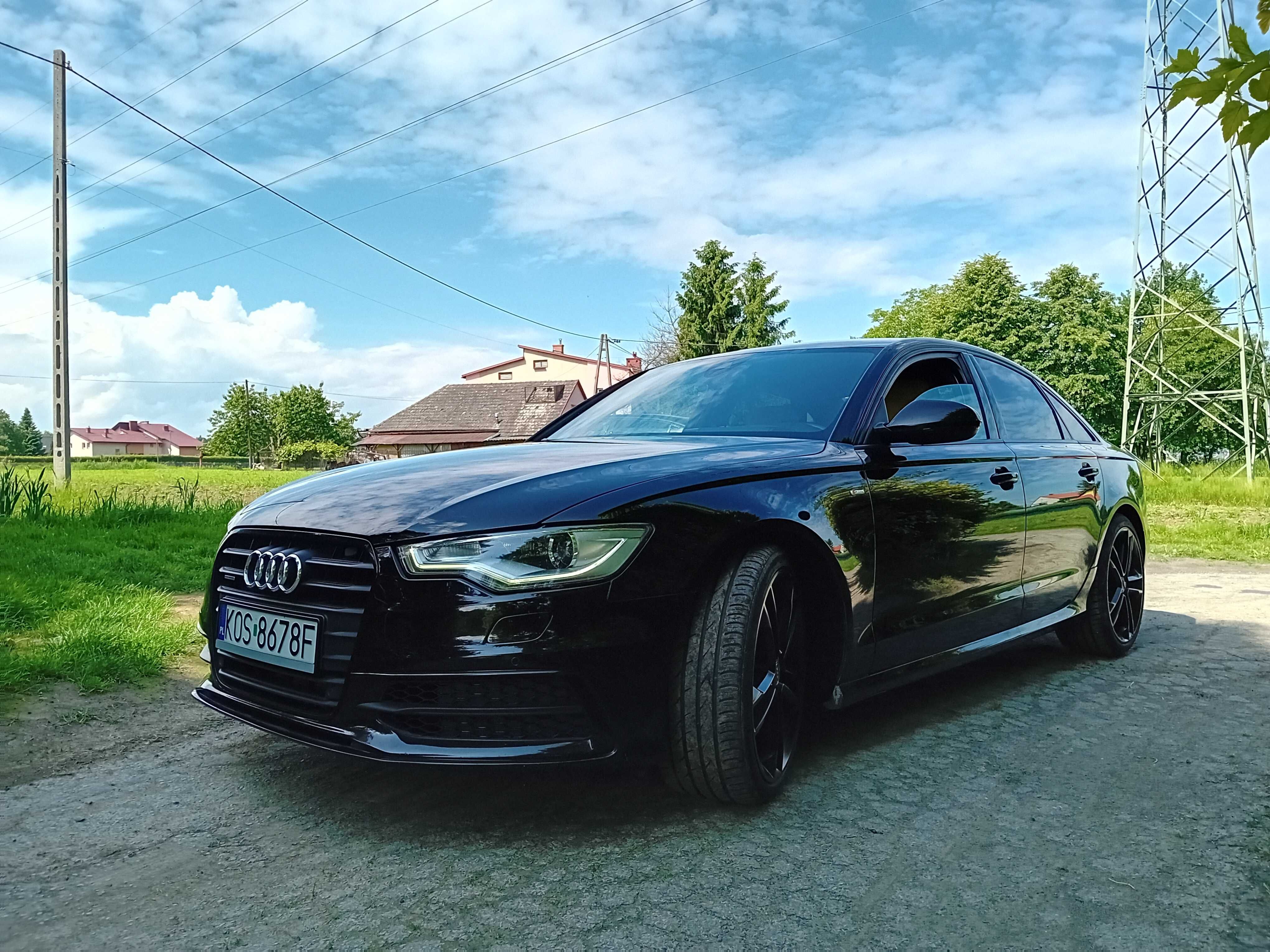 Audi A6 S-Tronic Skóra Xenon Hedup Monitorki S-lnie 2012r.