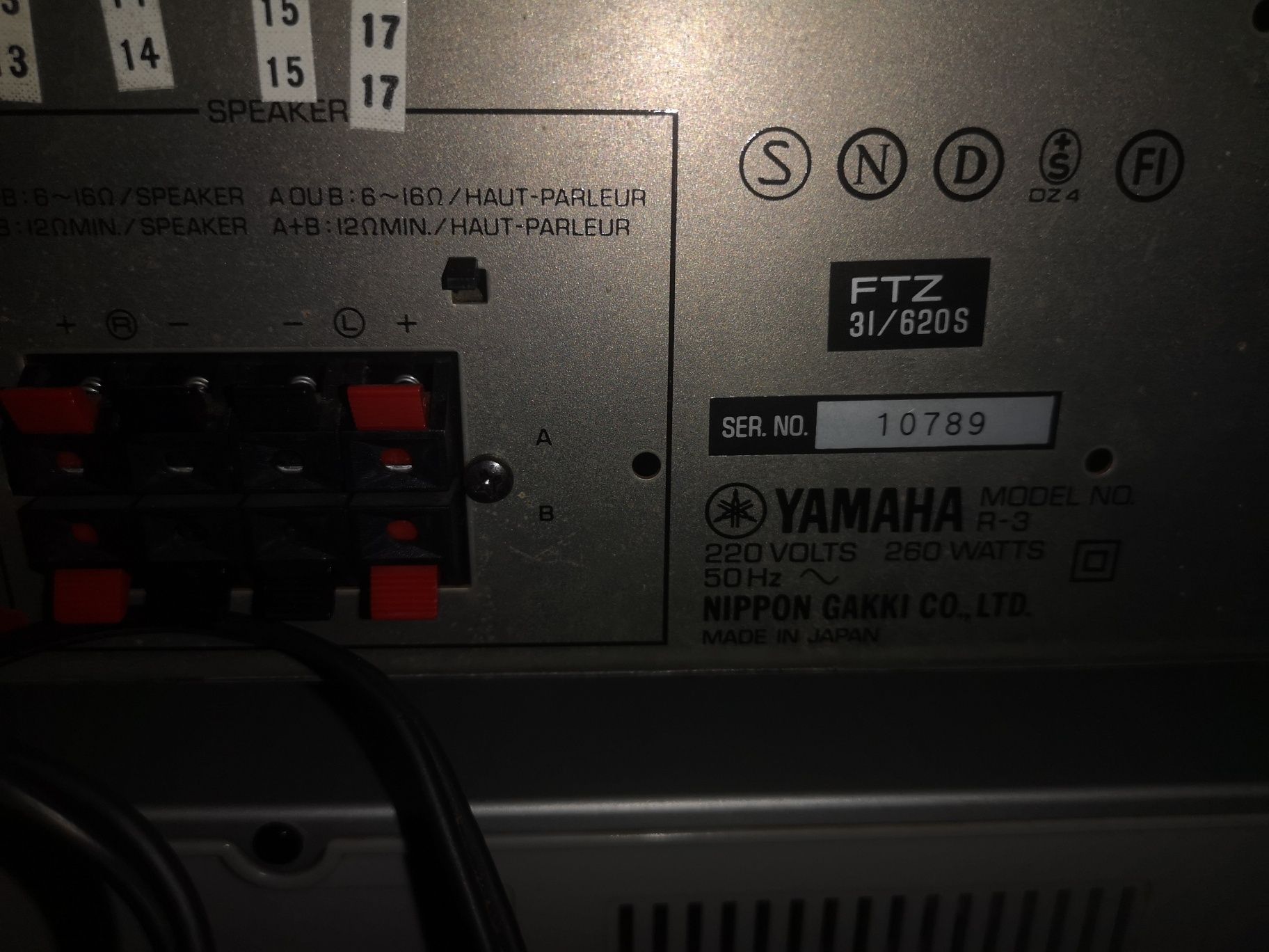 YAMAHA naturalny dźwięk kaseta oraz multi odbiornik