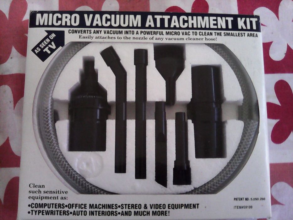 Kit micro vacum para aspirador