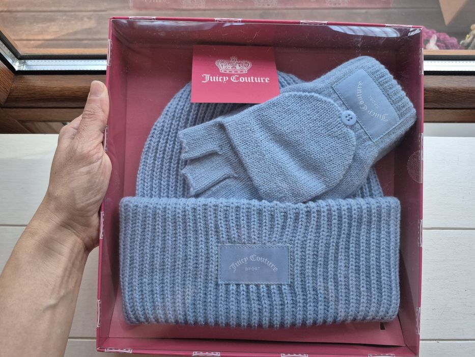 Czapka Rękawiczki Zestaw Juicy Couture