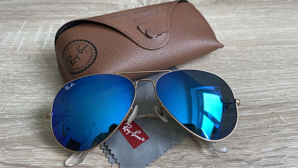 Okulary Ray Ban Aviator oryginalne