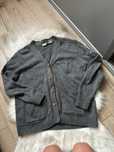 Levi’s sweterek kardigan oversize szary sweter