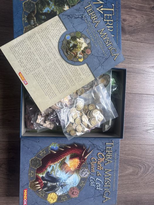 Gry planszowe Terra Mystica z dodatkiem Ogien i lód