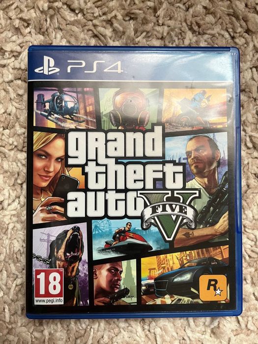Диск PlayStation 4 Grand Theft Auto V