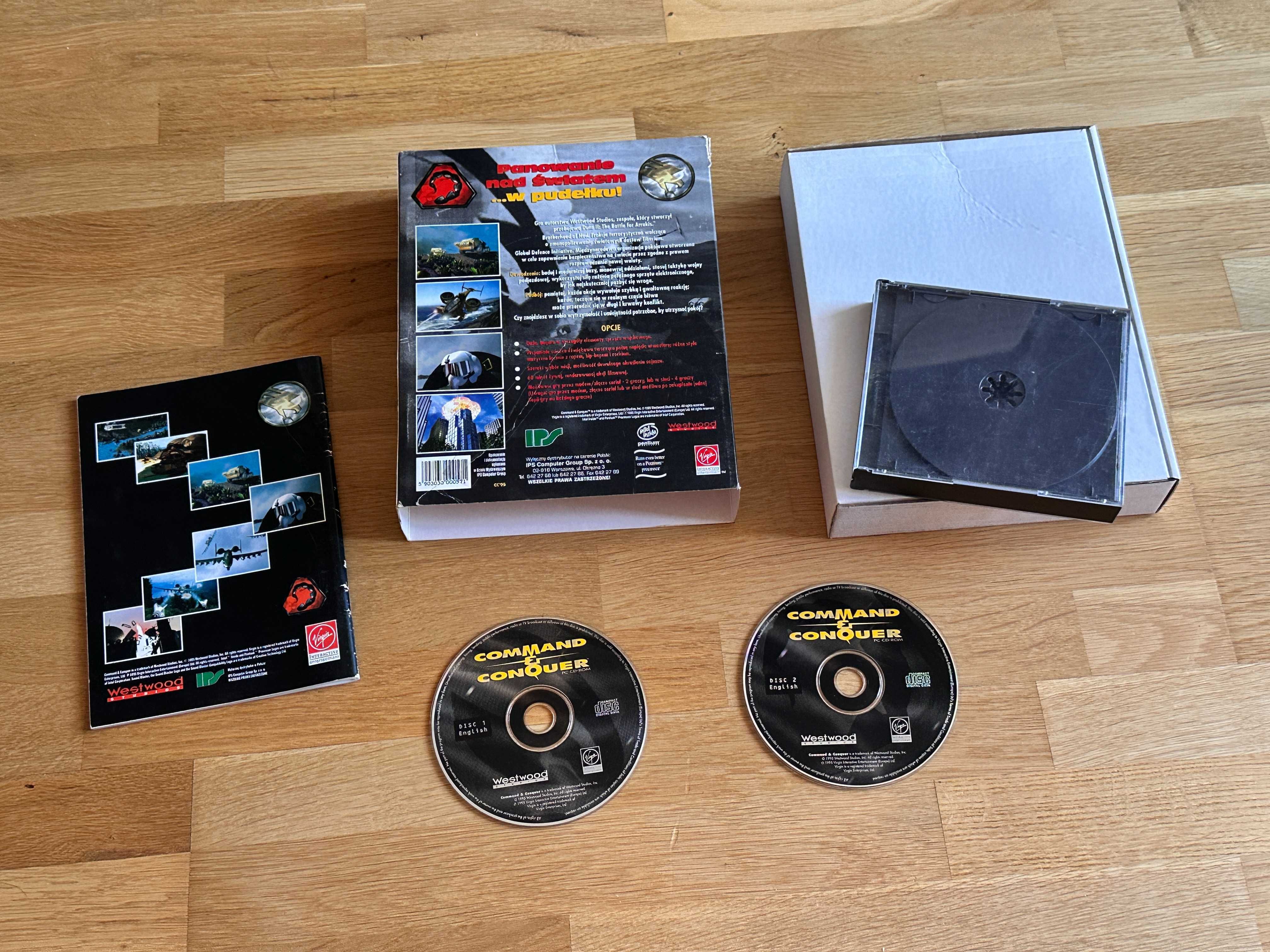 Command & Conquer Big Box PL IPS Computer Group Westwood Studios