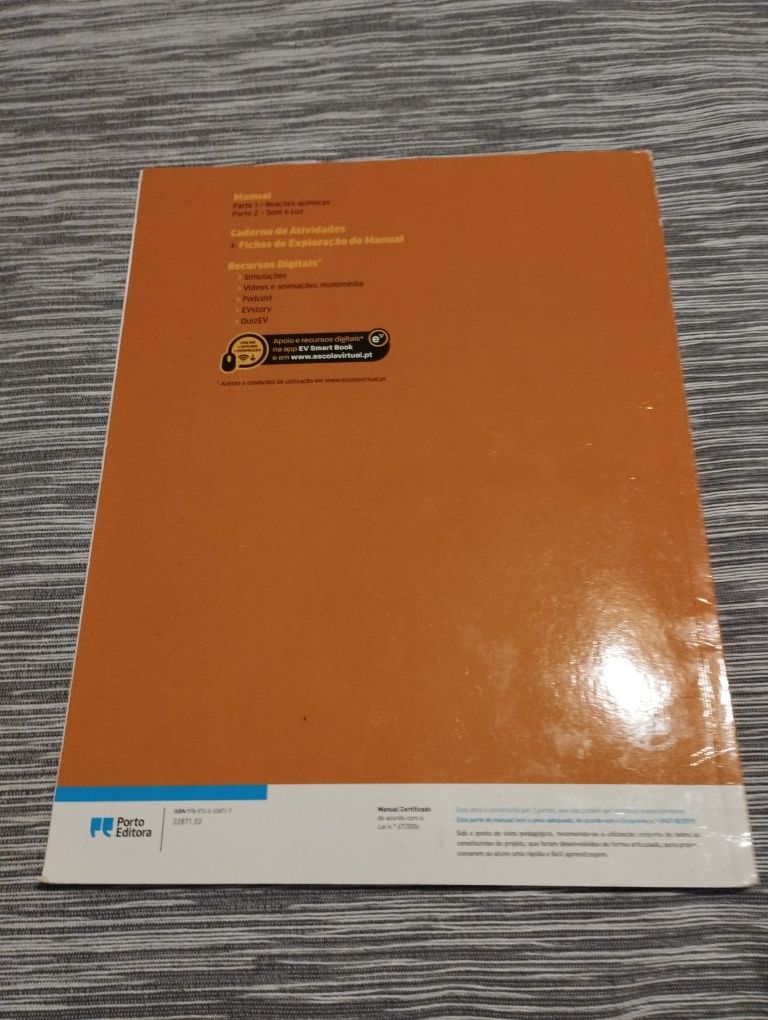 Manual Físico química 8ano