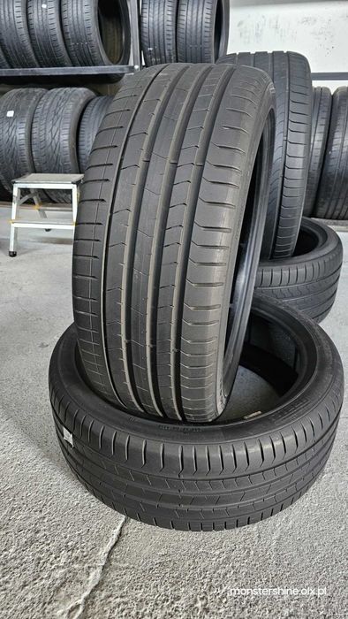 2xPirelli Pzero 255/40/21 opony letnie 102V/L.C/S.C/6,61mm/wzorowyStan