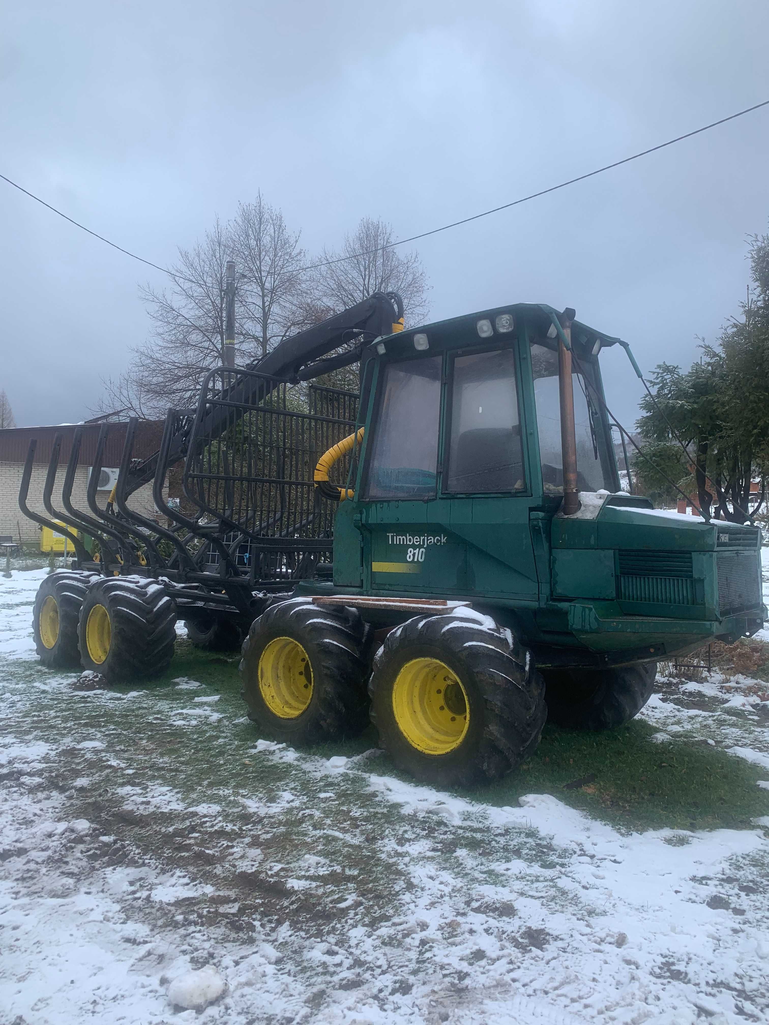 Ciągnik Leśny Timberjack 810A