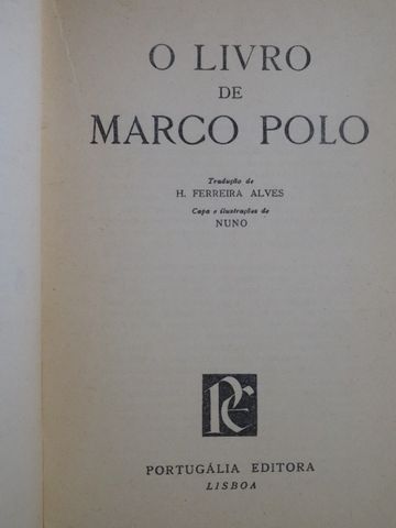 O Livro de Marco Polo de H. Ferreira Alves