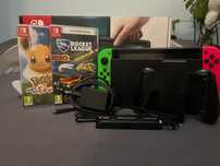 Konsola Nintendo switch + Gry
