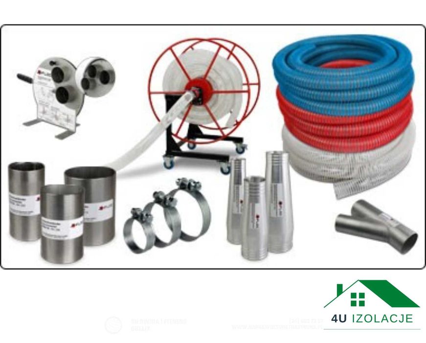 węże do wdmuchiwania izolacji od 4U Izolacje