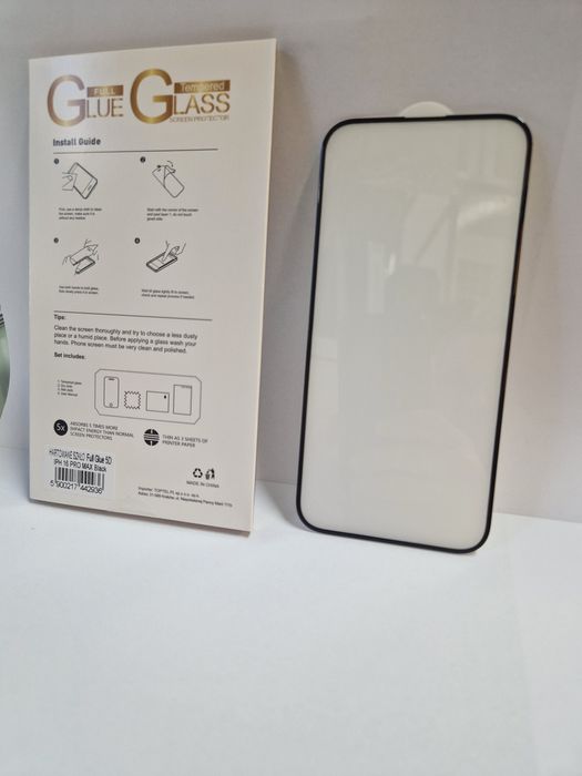 Ultra Clear 1mm Case do Iphone 16 Pro Max 2x Case + 2x szklo 5D