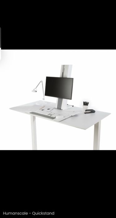 REGULOWANE biurko stanowisko do pracy/nauki STOJĄCA/SIEDZA QuickStand