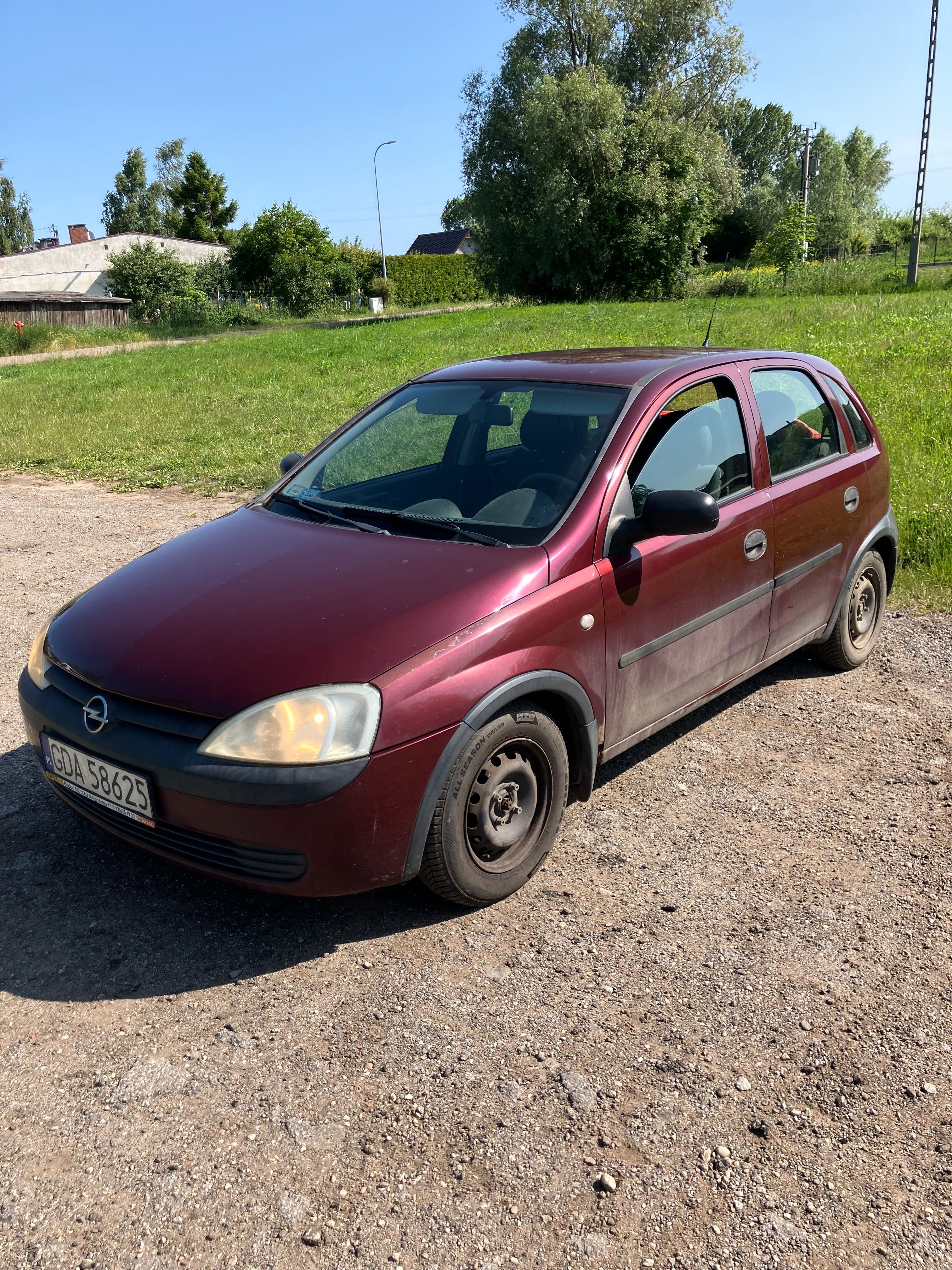 Open Corsa C 2002 - uszkodzony