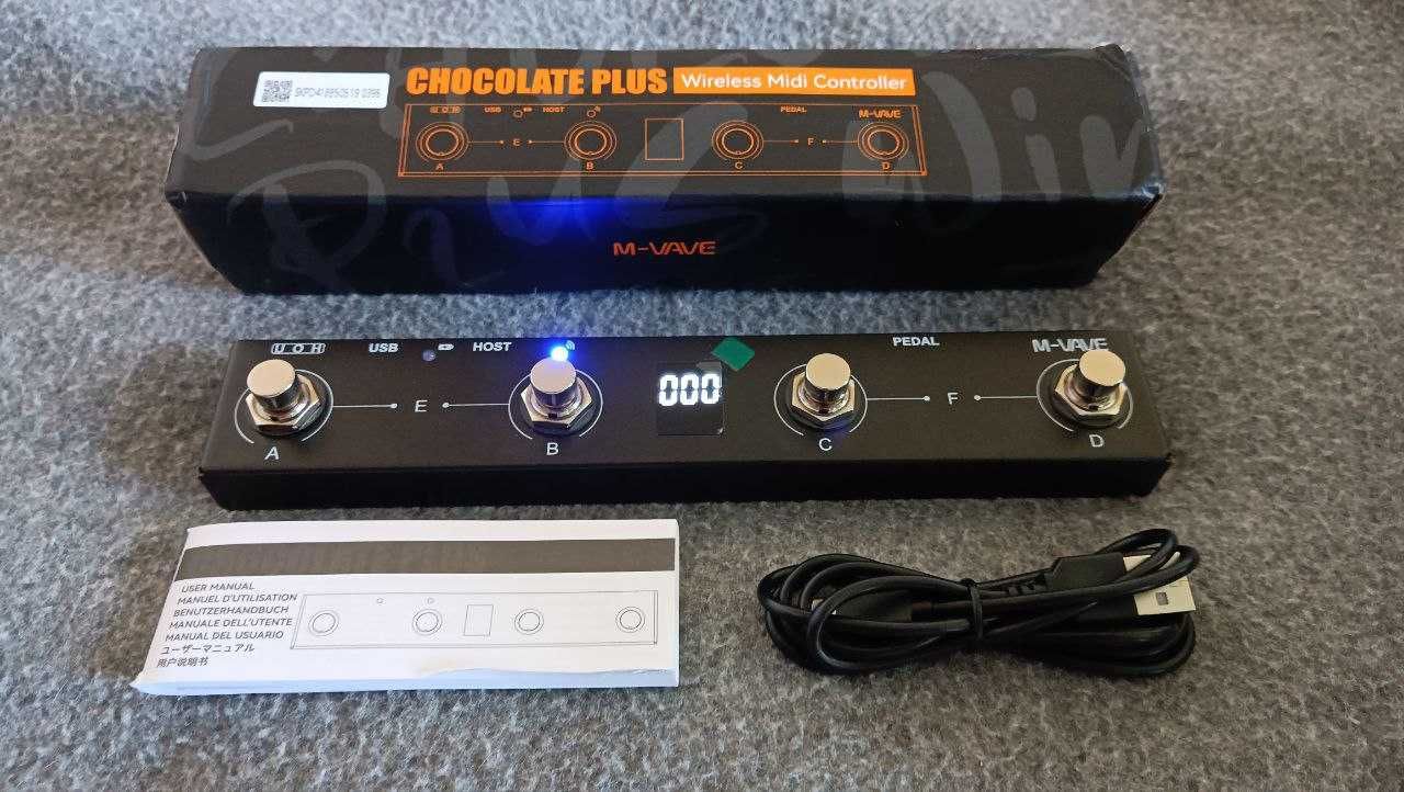 M-VAVE Chocolate + Valeton GP5 + Korg + Midi гiтара You Rock + M Vave