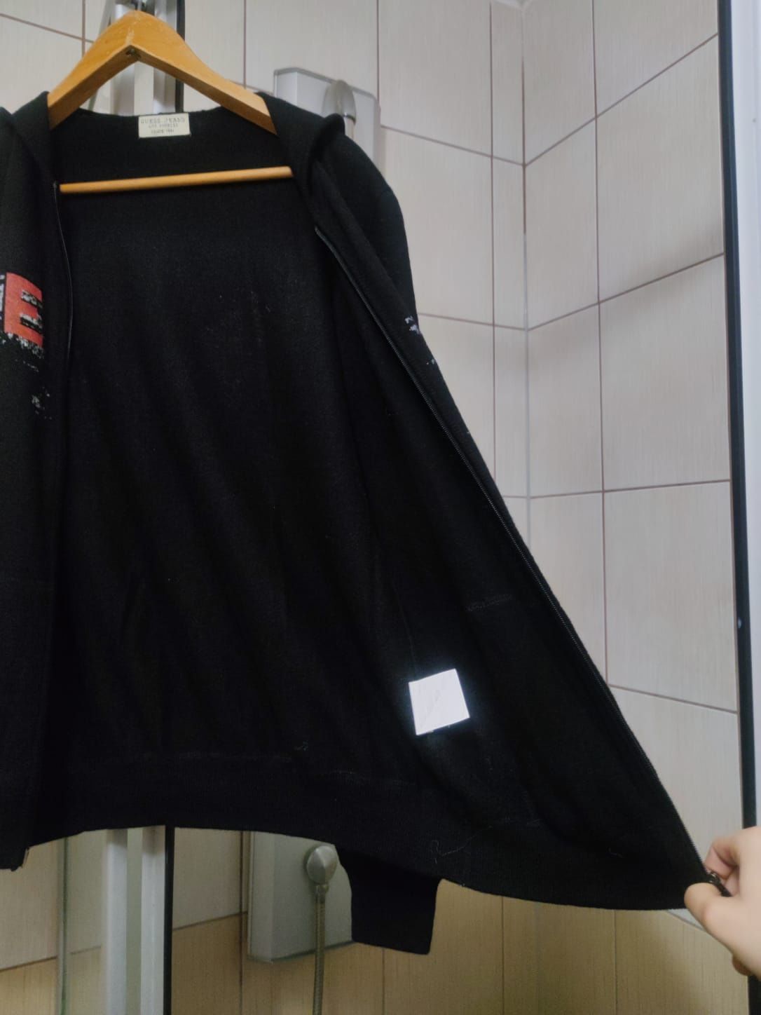 Bluza sweter sweterek XL Guess Jeans 1981 Los Angeles wełna wełniana h