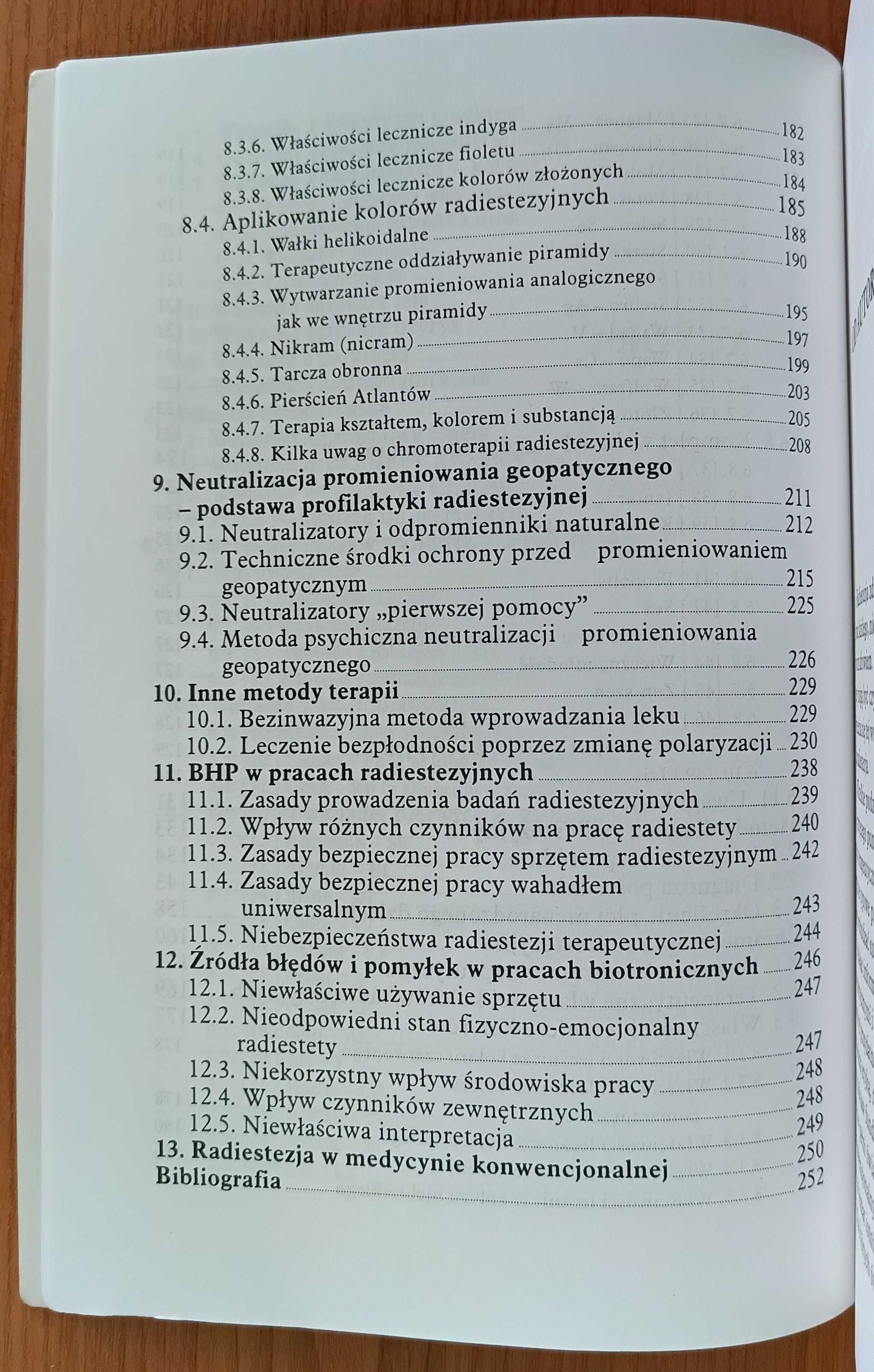 Zbigniew Królicki "Radiestezja zdrowia" wydanie 1