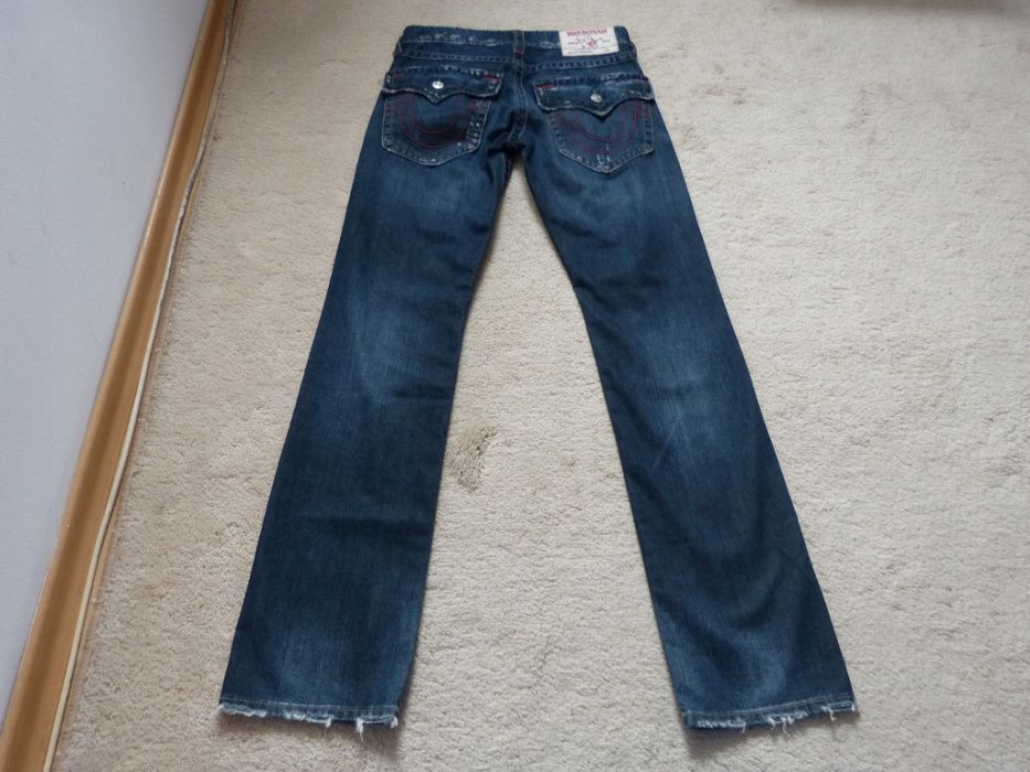 True Religion 1000zł USA W30 L34 84cm nowe jeansy rurki levis 30/34