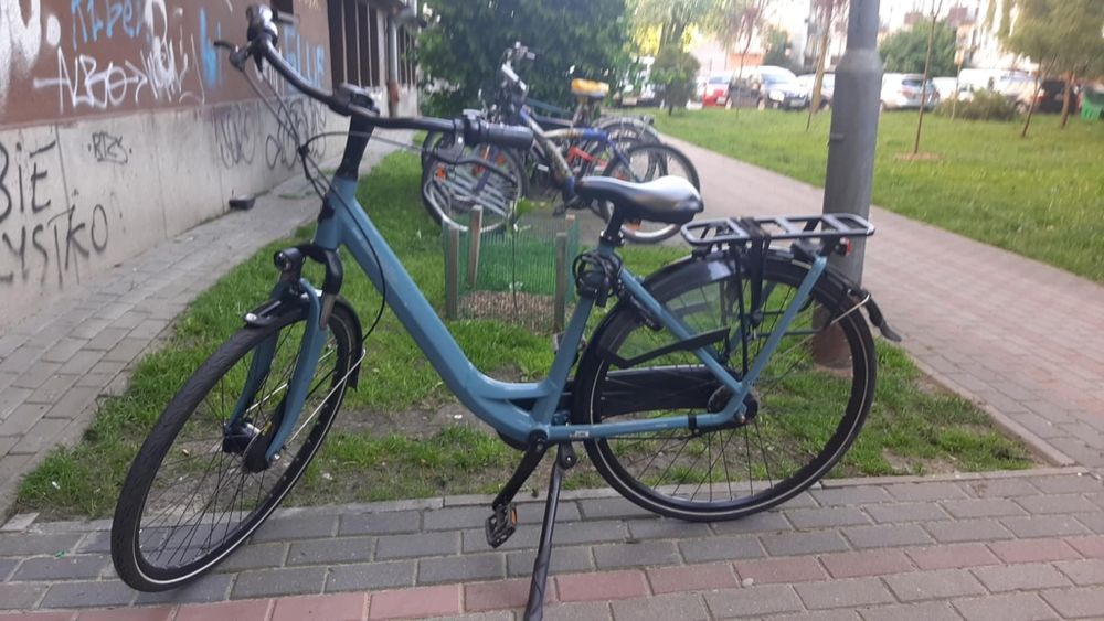 Rower miejski Gazelle orange C7