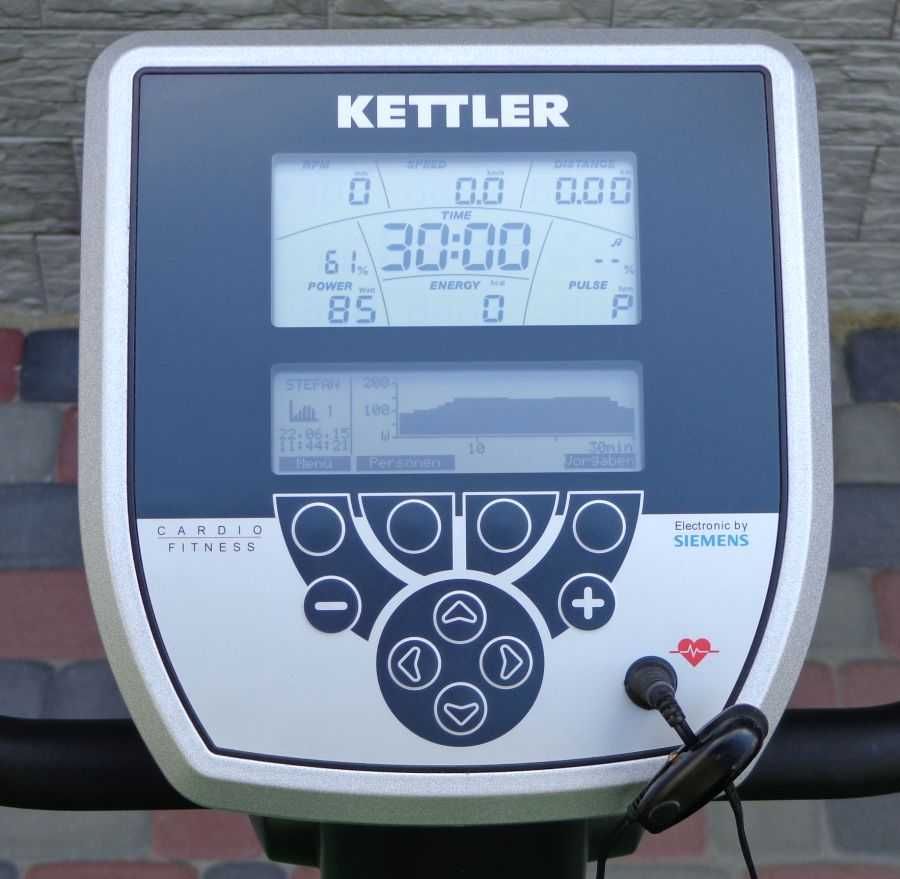 ROWER elektr.-magnet. KETTLER X7 + wbudowane TRASY ! Sklep 5000 zł !
