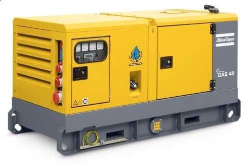 Wynajem agregatu prądotwórczego Atlas Copco QAS 40  -32 kW / 40 kVA