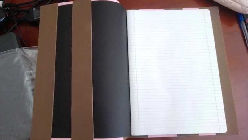 Caderno com protecção/ capa com boneca Brinquedos natal