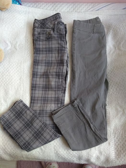 Spodnie 2 szt. rozm. 140-146
