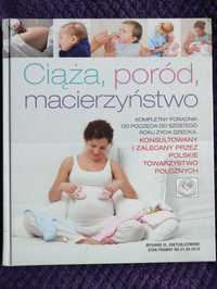 Książka ciąża poród macierzyństwo nowa gruba okładka