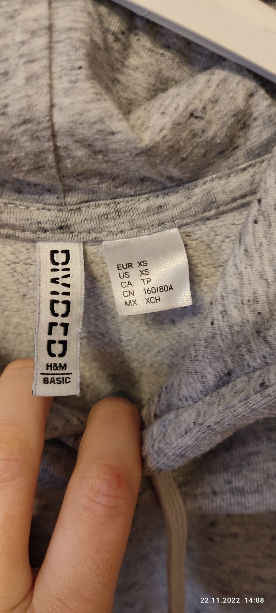 Bluza krótka damska dziewczęca H&M DIVIDED XS