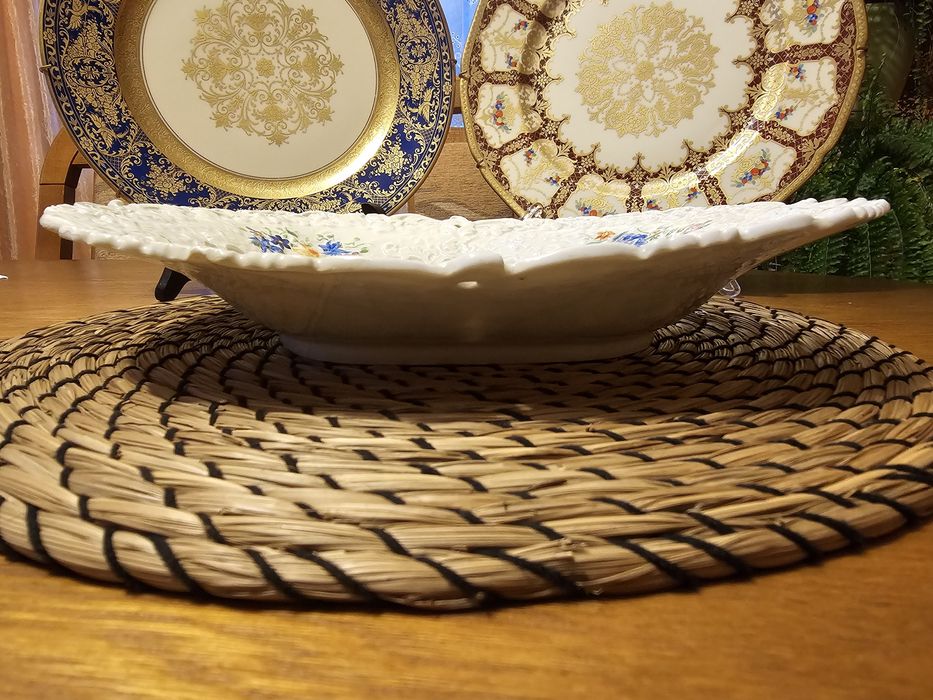 Patera w formie kosza Miśnia/Meissen około 175 lat