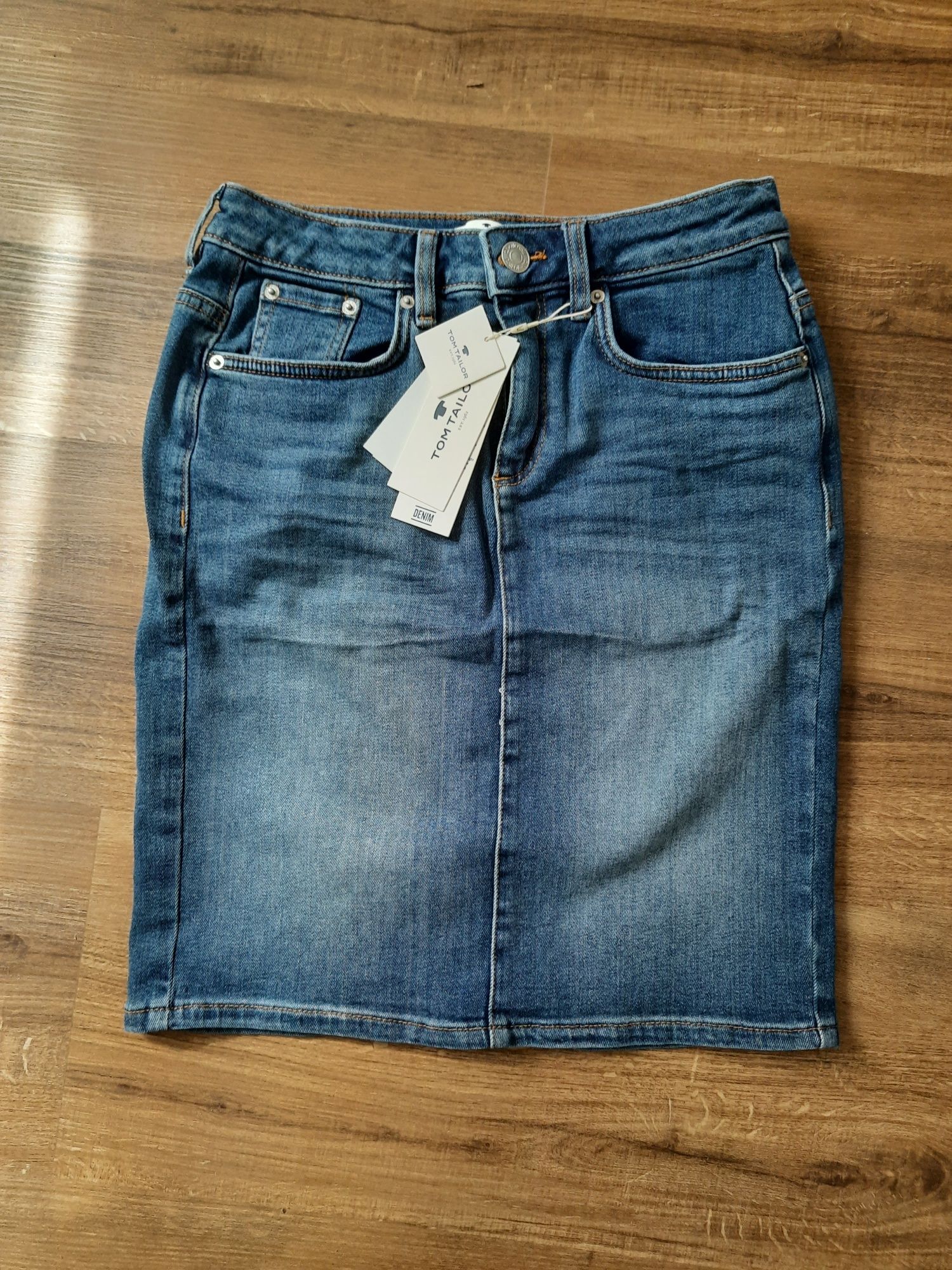 Spódnica jeansowa TOM TAILOR DENIM r.36 (nowa)