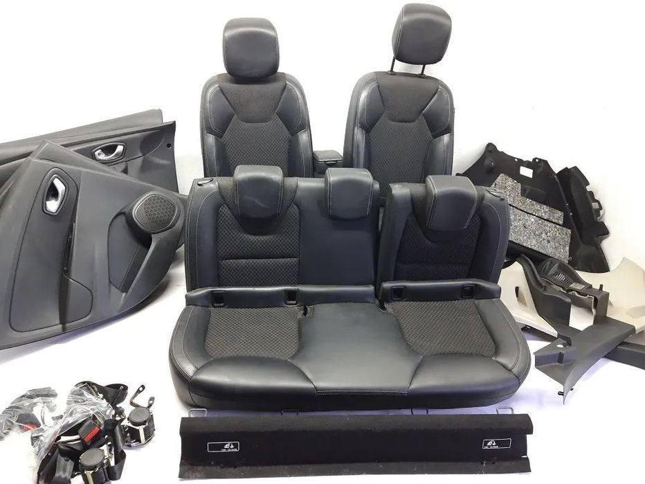 RENAULT CLIO IV HB.  HATCHBACK FOTELE KANAPA TYLNA PASY WNETRZE SRUBY BOCZKI