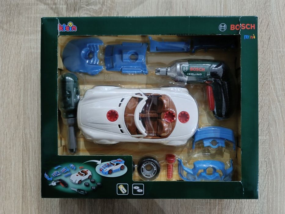 Wkrętarka i autko do tuningu dla dzieci IXOLINO II BOSCH KLEIN
