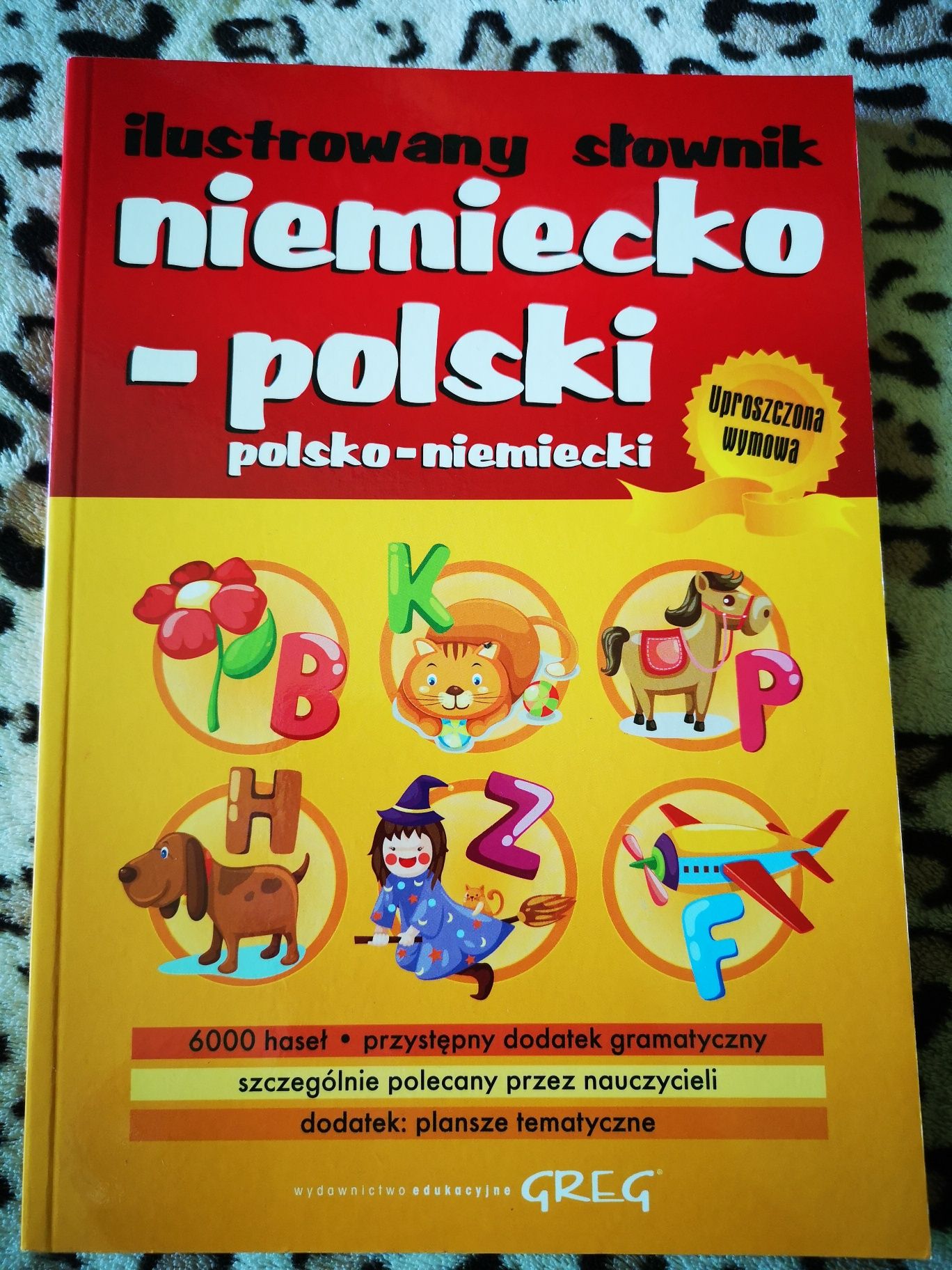 Ilustrowany słownik niemiecko- polski dla dzieci