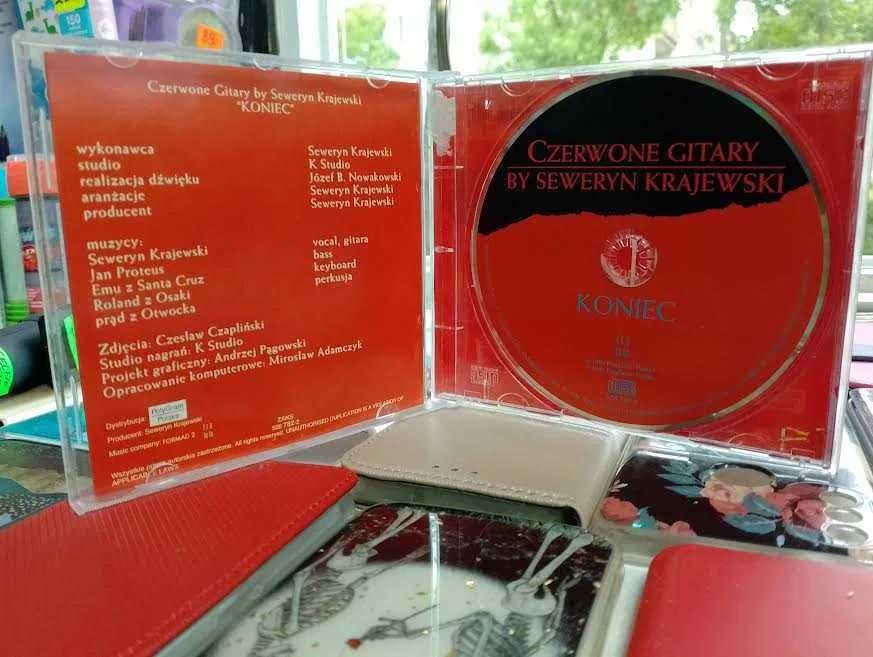 Czerwone Gitary Seweryn Krajewski - Koniec 1995 płyta CD, stan idealny