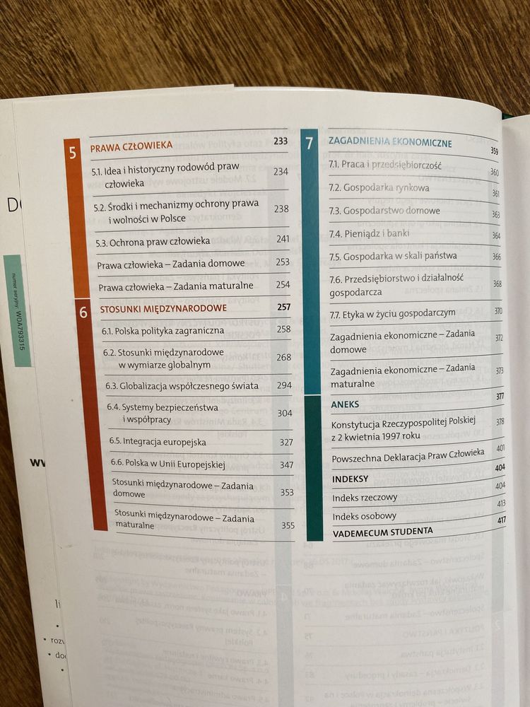 Vademecum matura 2018 - wiedz o społeczeństwie, WOS, NOWE