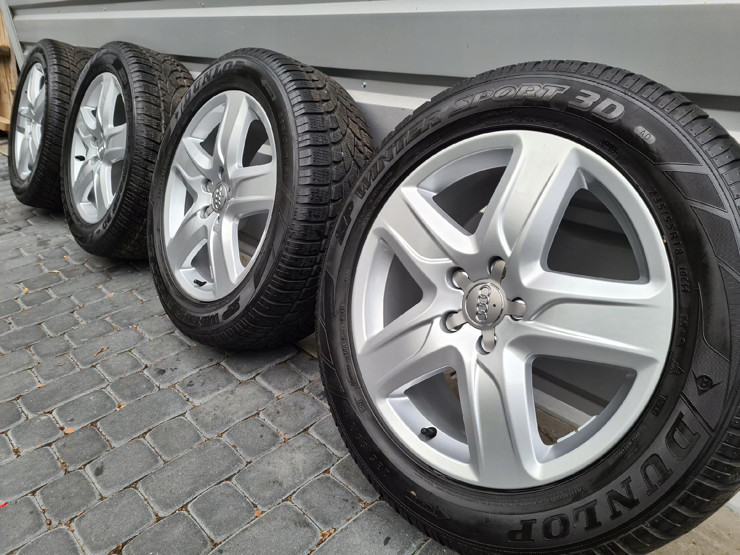 Oryginalne Felgi Audi 18 A3 A4 A5 A6 A7 A8 Q3 Q5