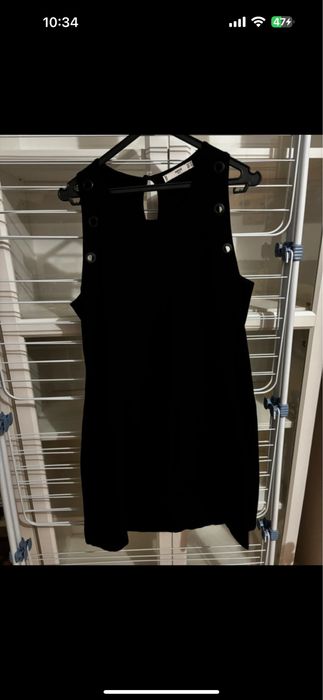 Vestido preto Mango