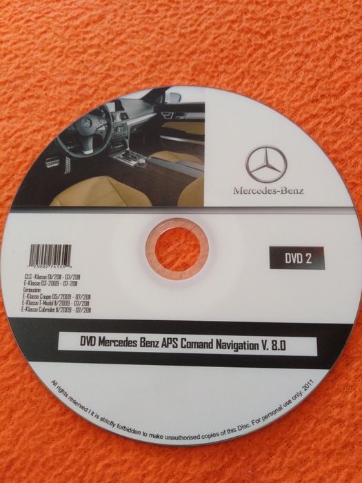 DVD Mercedes APS 4.0 09/11